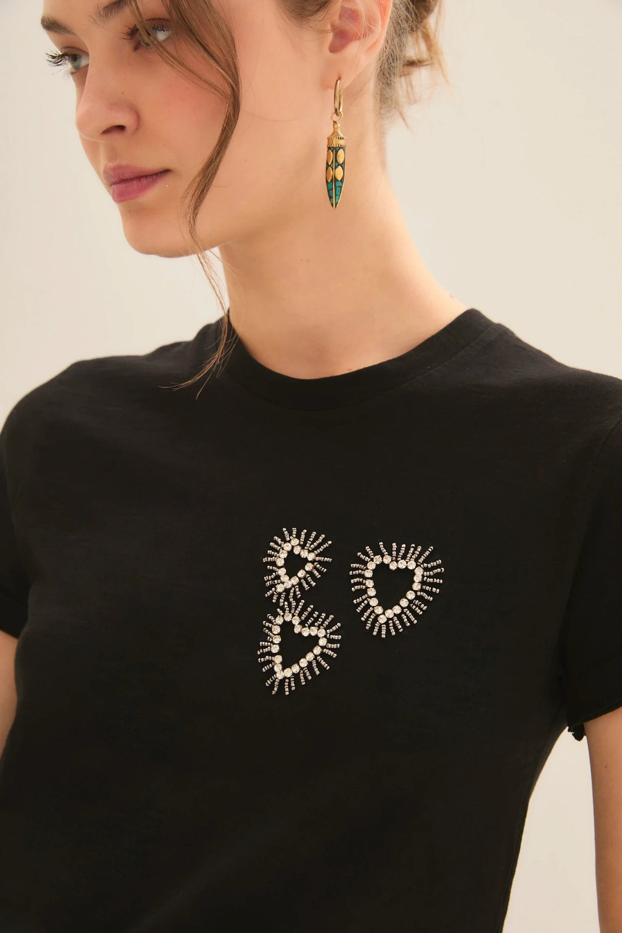 REMERA MINI HEARTS
