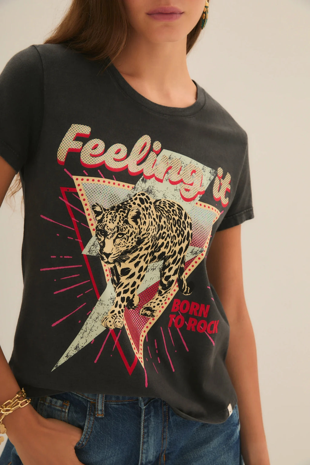 REMERA ROCKING LEOPARD