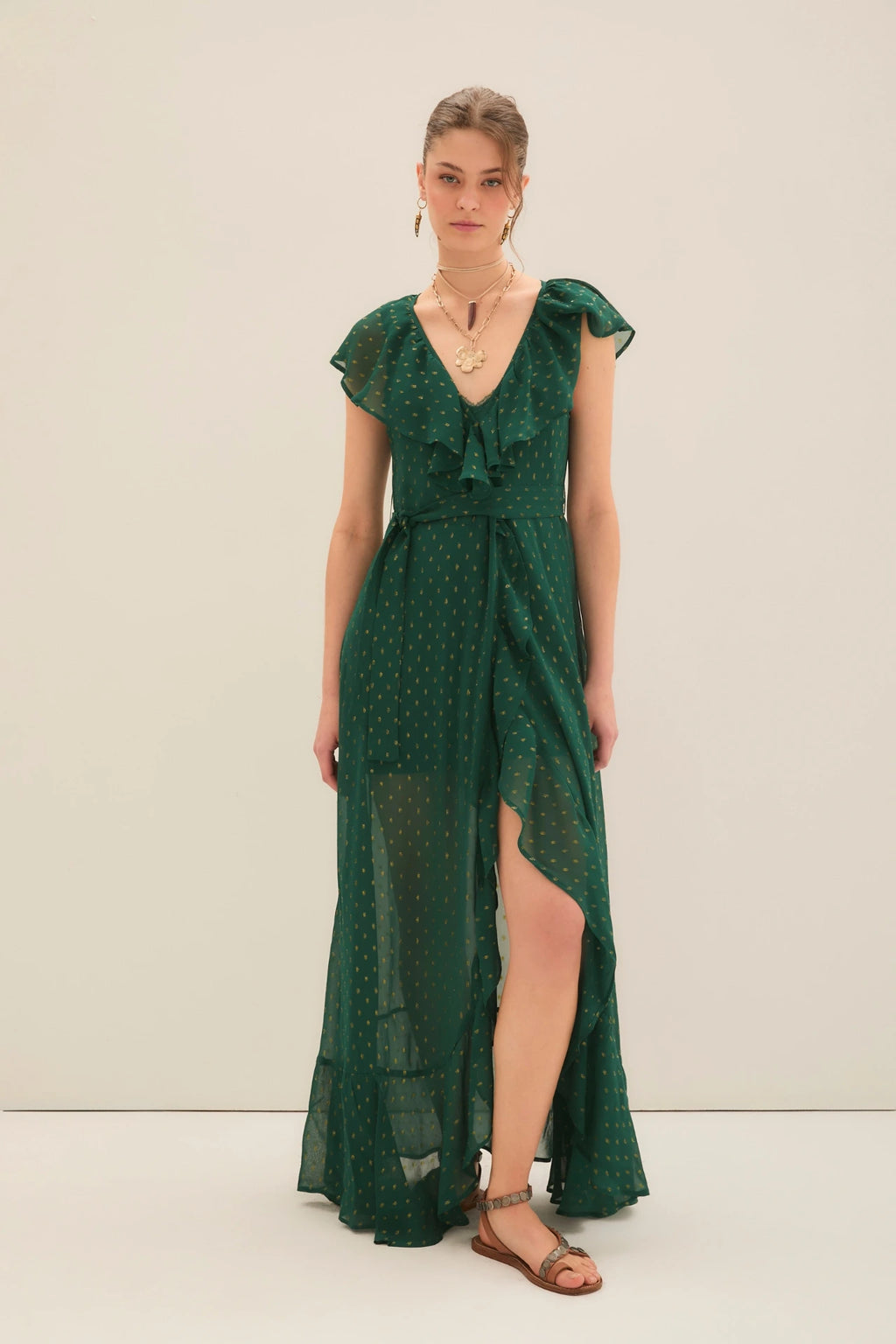 VESTIDO ANDREA LUREX