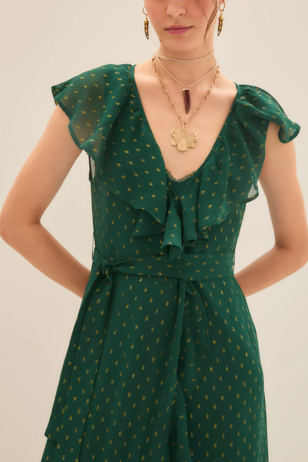 VESTIDO ANDREA LUREX