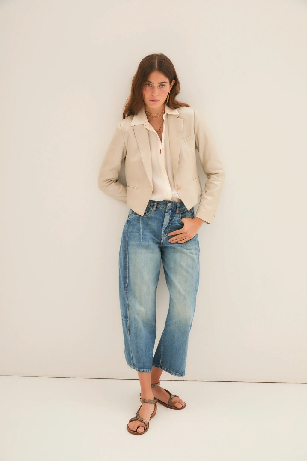 SACO LINEN SHINE CROP