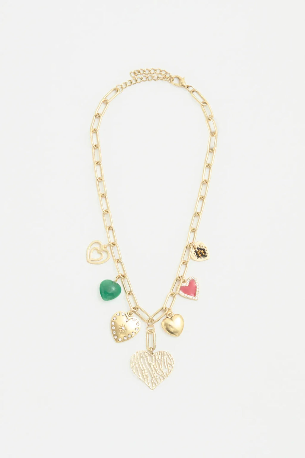 COLLAR AMULET HEART