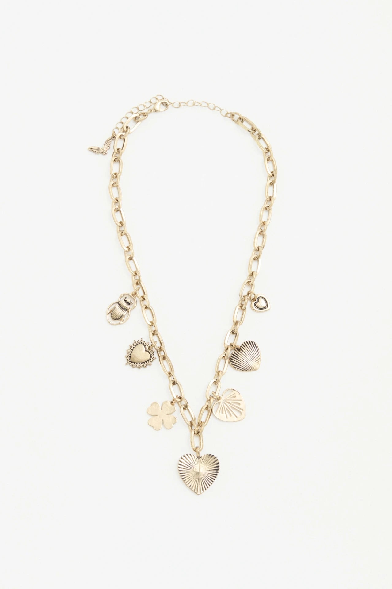 COLLAR METAL HEART