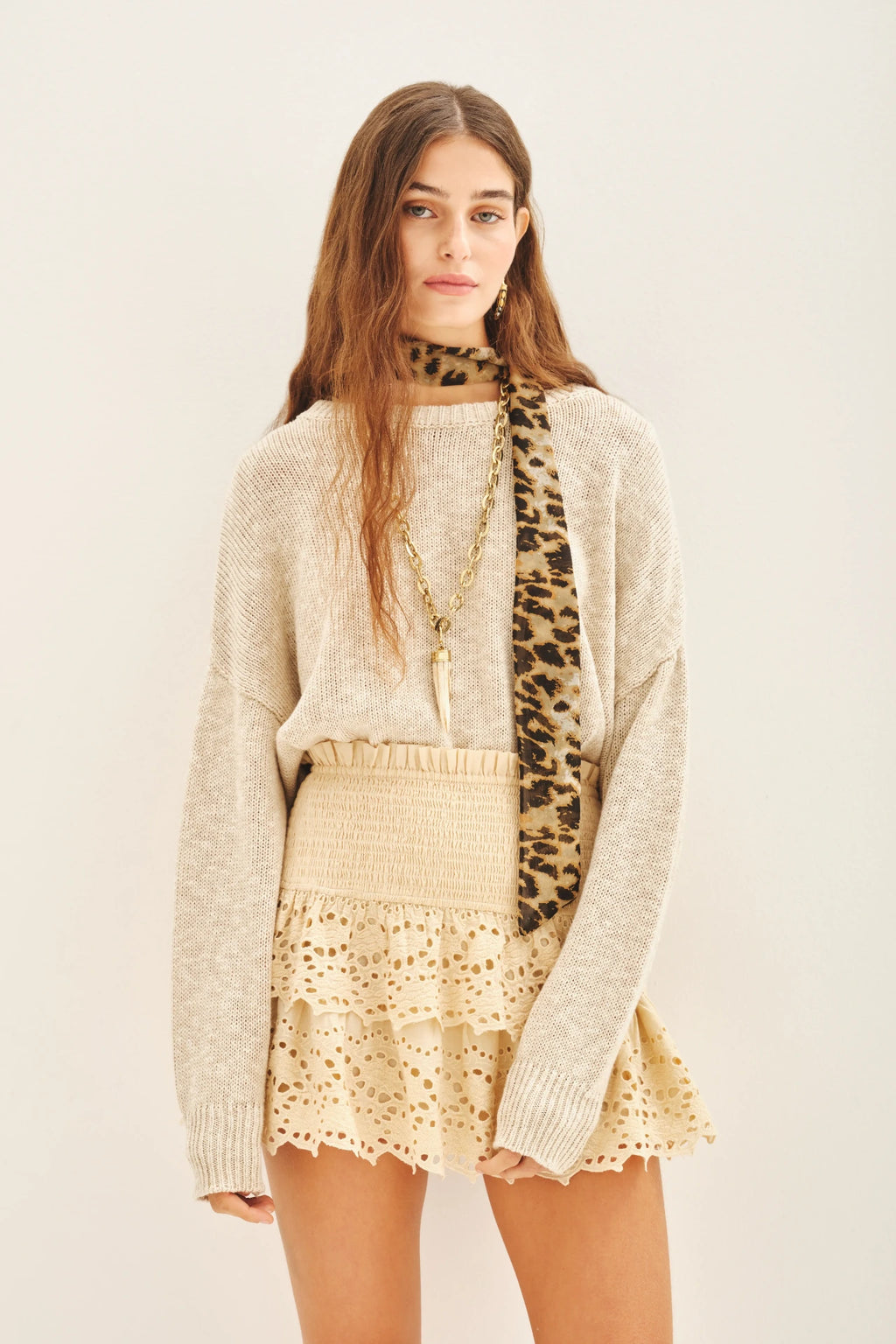 FALDA PIMPOLLO BRODERIE