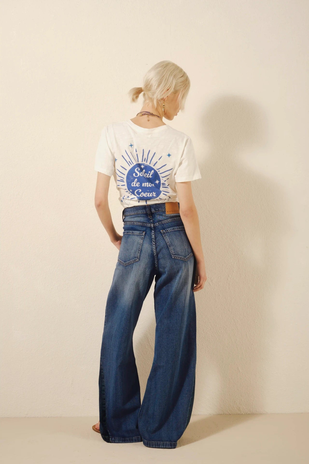 JEAN COOL PATCH BLUE