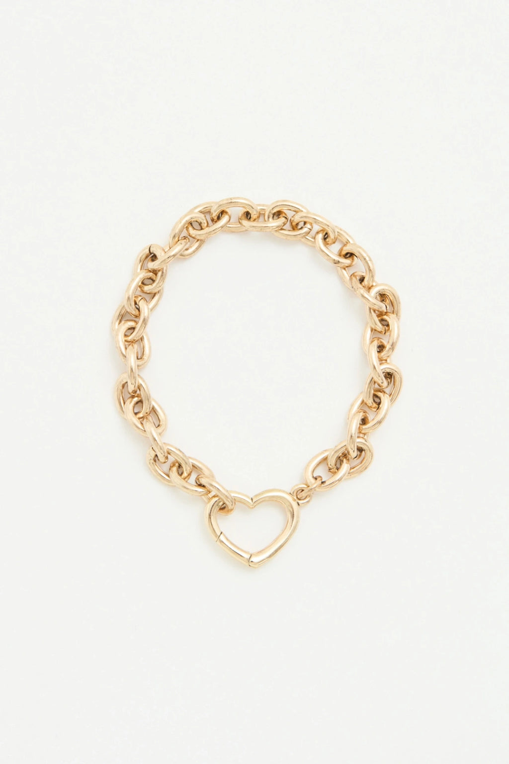 PULSERA CHAIN HEART