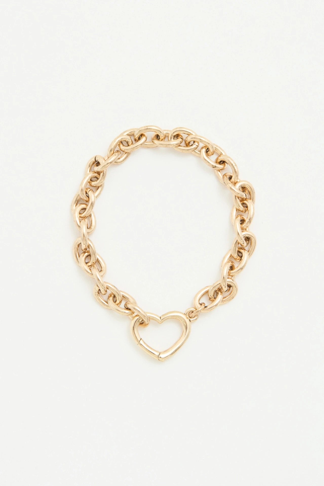 PULSERA CHAIN HEART