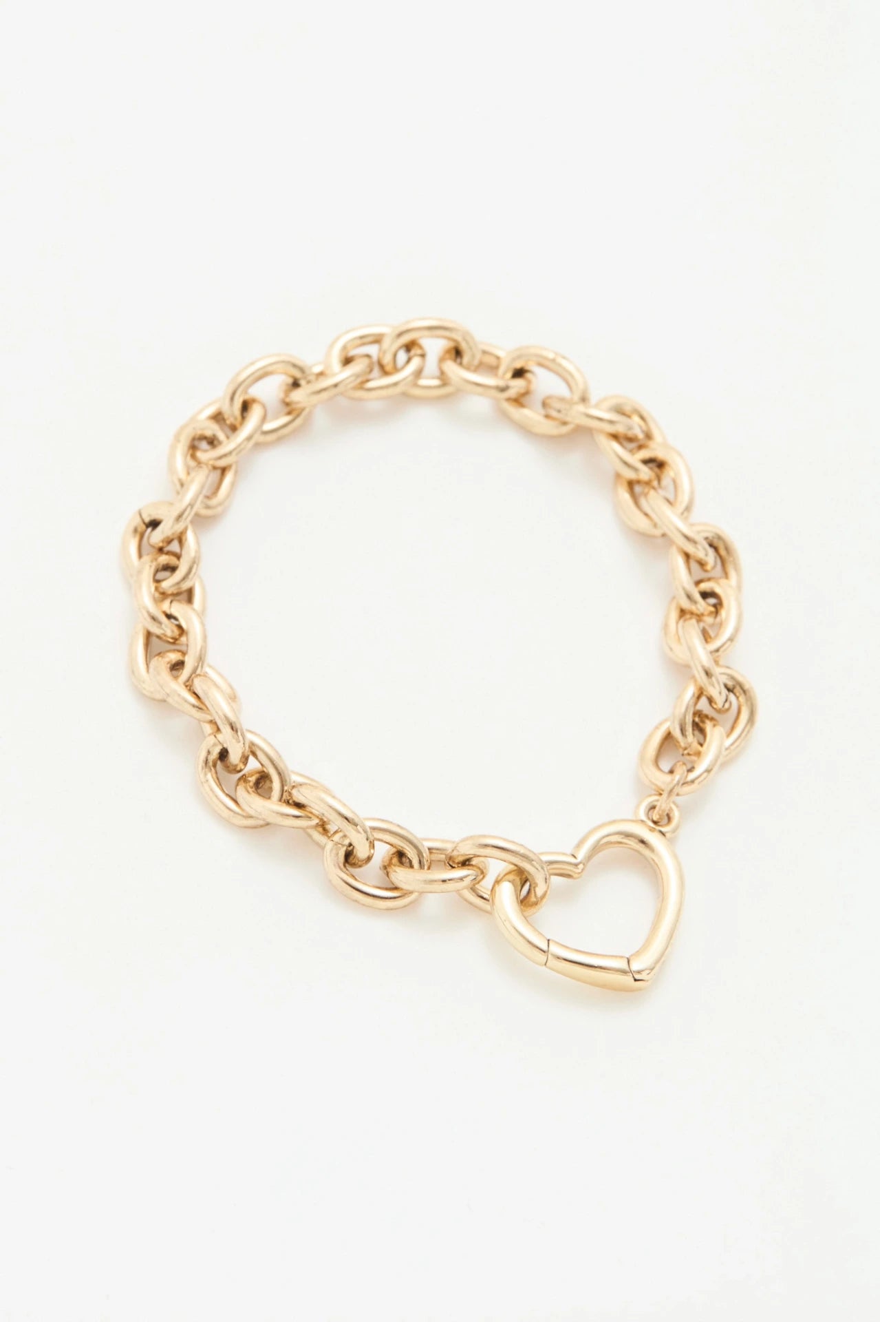 PULSERA CHAIN HEART