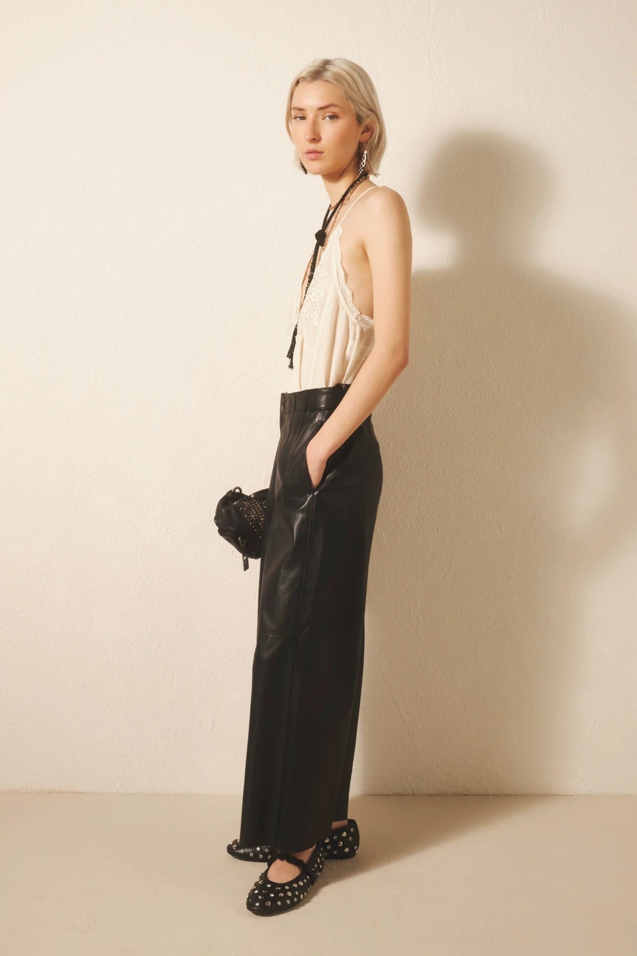 PANTALON OSAKA CUERO