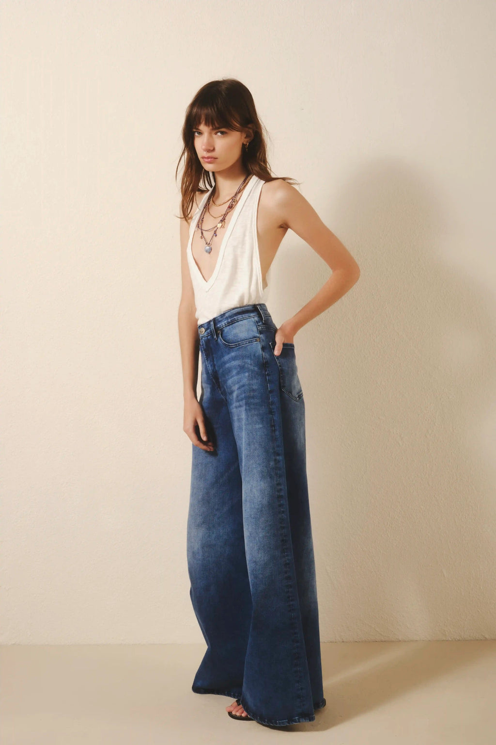 JEAN PALAZZO XWIDE DENIM