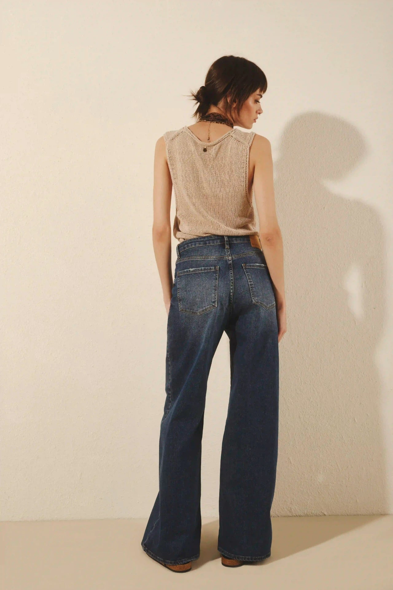 JEAN OXFORD MID BLUE