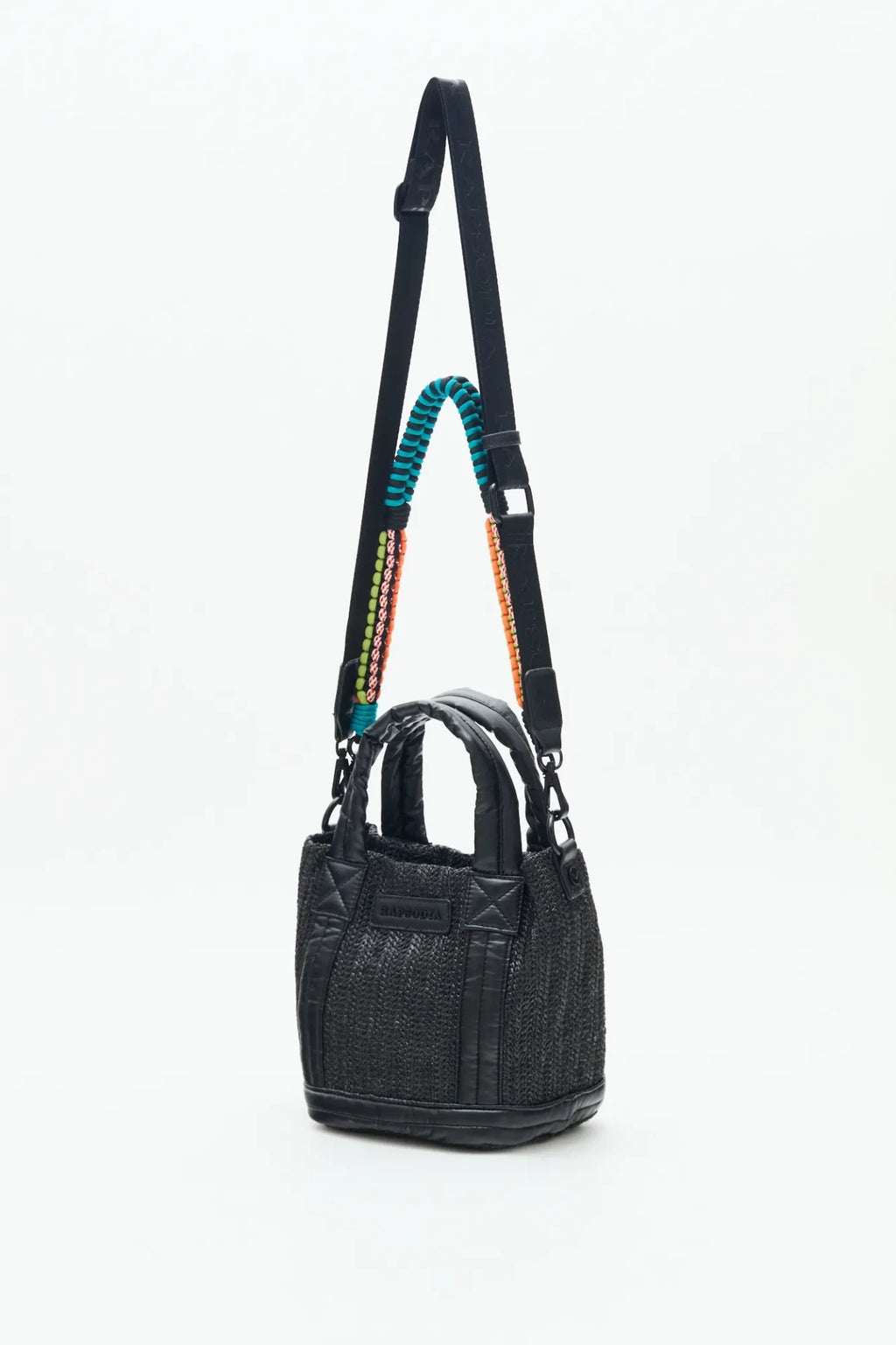 CARTERA TOTE MINI RAFIA