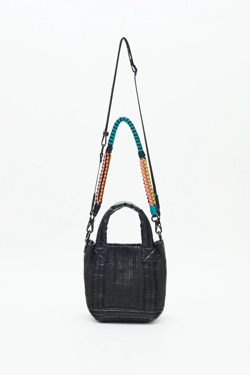 CARTERA TOTE MINI RAFIA