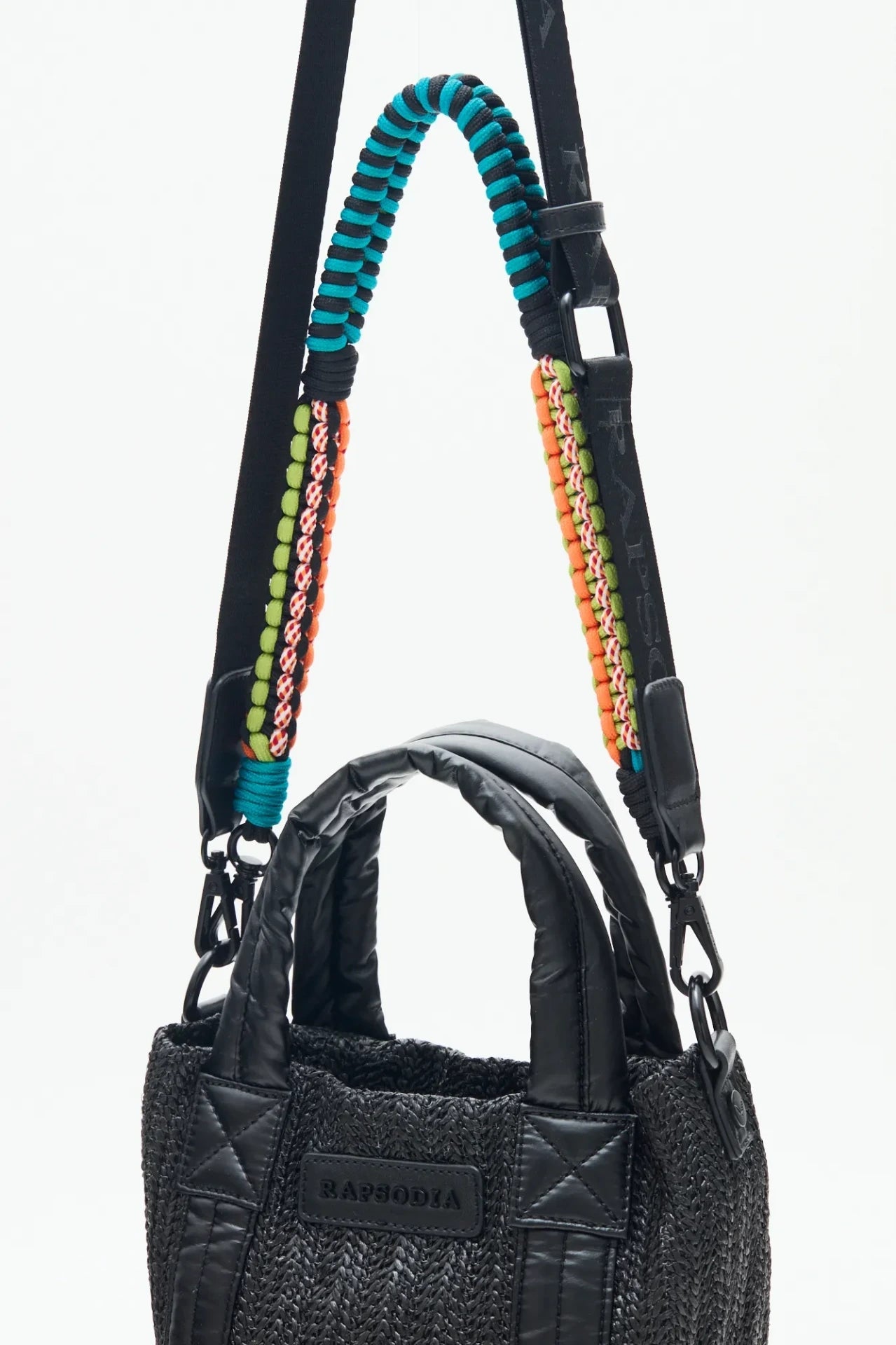 CARTERA TOTE MINI RAFIA