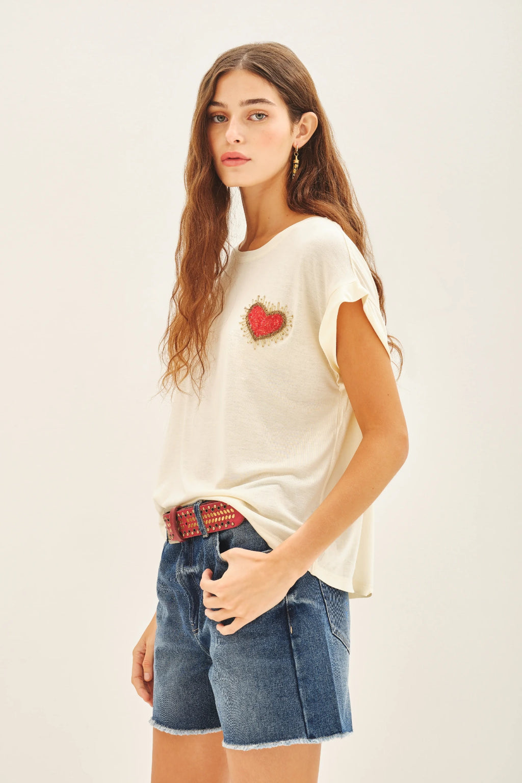 REMERA LIGHT HEART