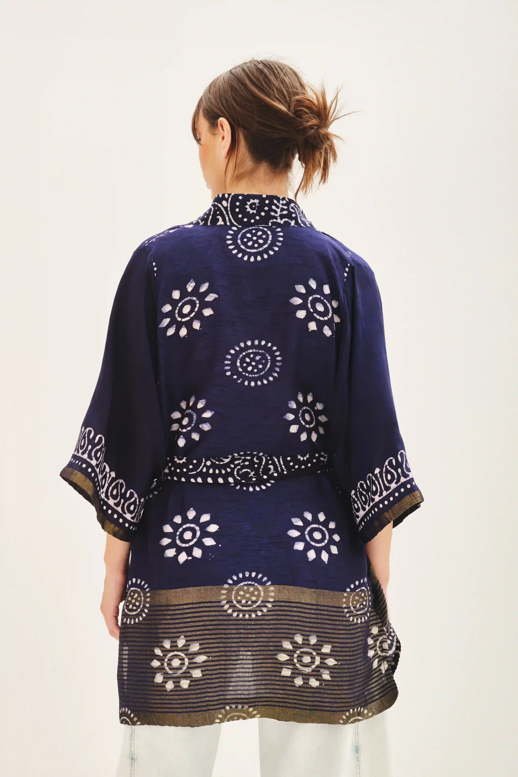 SACO BLOCKPRINT SAREE